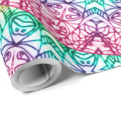 包装紙の曼荼羅のMehndiの新しいスタイルG379 ラッピングペーパー (ロールコーナー)