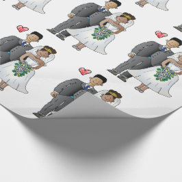 包装紙の結婚 ラッピングペーパー