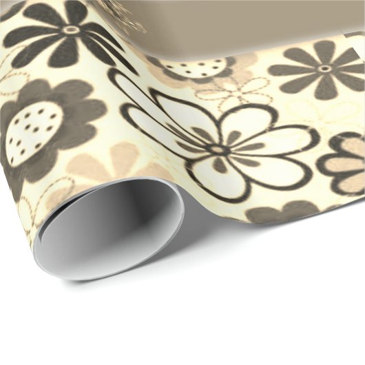 包装紙ひまわり ラッピングペーパー (ロールコーナー)