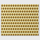 包装紙ひまわり ラッピングペーパー (フラット)