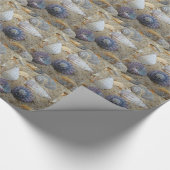 包装紙を殻から取り出します ラッピングペーパー (角)