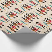 包装紙を踊るくるみ割り ラッピングペーパー (角)