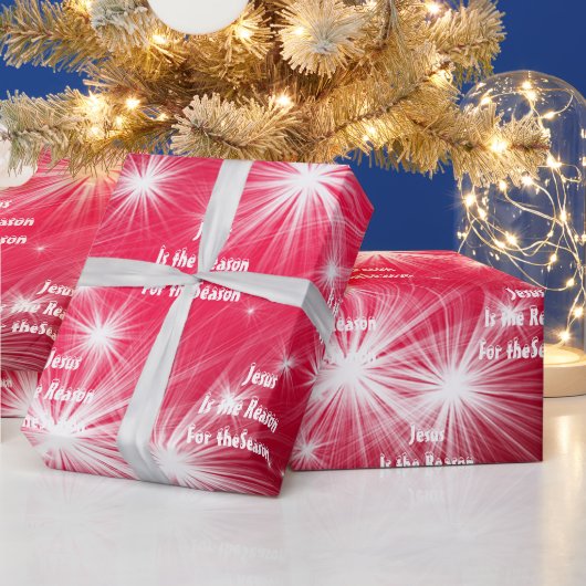 包装紙クリスマスイエスが理由 ラッピングペーパー (クリスマス)