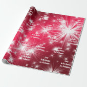 包装紙クリスマスイエスが理由 ラッピングペーパー (アンロールド)