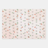 包装紙シートを手揃え ラッピングペーパーシート (正面)