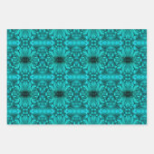 包装紙セット – キク万華鏡 ラッピングペーパーシート (正面3)