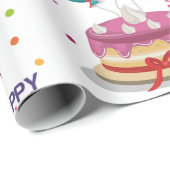 包装紙ハッピーバースデー包装紙 ラッピングペーパー (ロールコーナー)