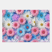 包装紙フラットシート異なるセット3 ラッピングペーパーシート (正面)