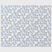 包装紙ペンギン ラッピングペーパー (フラット)