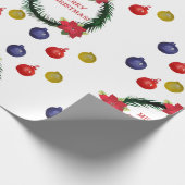 包装紙メリークリスマス ラッピングペーパー (角)