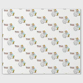 包装紙会計士 ラッピングペーパー (フラット)