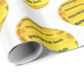 包装紙保険募集人 ラッピングペーパー (ロールコーナー)