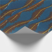 包装紙日本の模様葉 ラッピングペーパー (角)