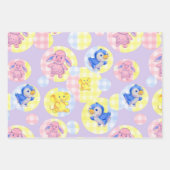 包装紙玩具動物 ラッピングペーパーシート (正面)