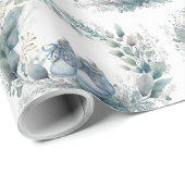 包装紙男の赤ちゃんシャワー又はお祝い ラッピングペーパー (ロールコーナー)