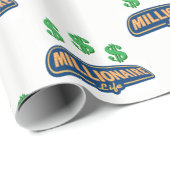 包装紙百万長者 ラッピングペーパー (ロールコーナー)