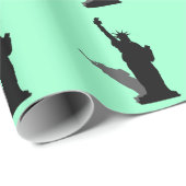 包装紙自由の女神 ラッピングペーパー (ロールコーナー)