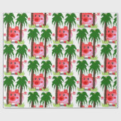 包装紙豚 ラッピングペーパー (フラット)