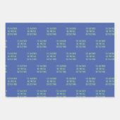 包装紙金属検出平板セット3 ラッピングペーパーシート (正面3)