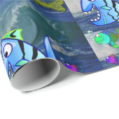 包装紙魚 ラッピングペーパー (ロールコーナー)