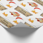 包装紙魚 ラッピングペーパー (角)