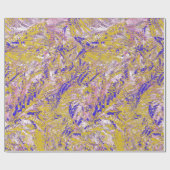 包装紙、クラシック誘引パターンデザイン ラッピングペーパー (フラット)