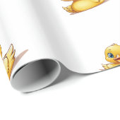 包装紙 – ゴムダッキー（アヒルちゃん）テーマ (ロールコーナー)