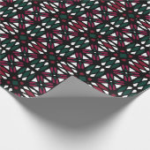 包装紙 – ステンドグラスクリスマス (角)