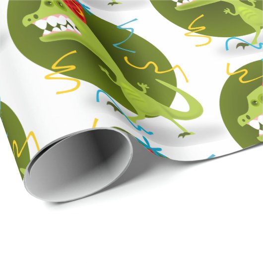 包装紙-ハッピーバースデーYouパーティー動物 ラッピングペーパー (ロールコーナー)