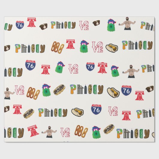 包装紙 – フィラデルフィア (フラット)