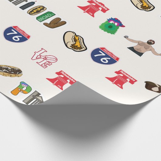 包装紙 – フィラデルフィア (角)