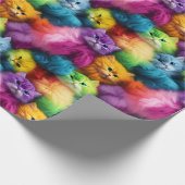 包装紙-プライド猫2 ラッピングペーパー (角)