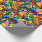包装紙-プライド鳥1 ラッピングペーパー (角)