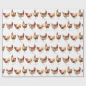 包装紙 – 三農家チキン (フラット)