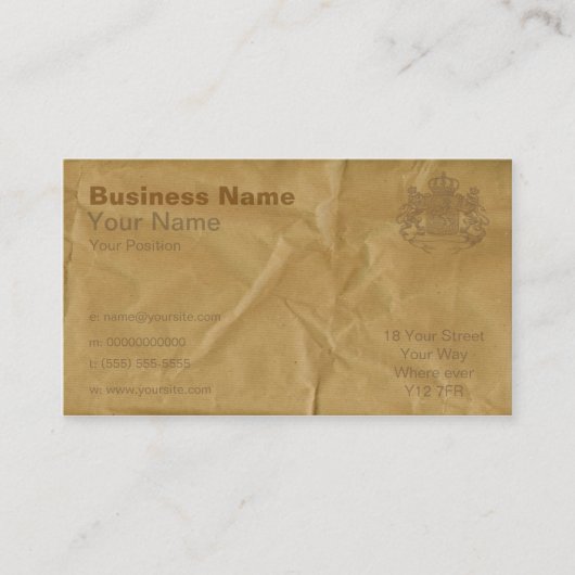 包装紙 名刺 (正面)