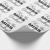 包装紙-失敗にさようなら接吻して下さい ラッピングペーパー (角)