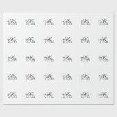 包装紙-未来の夫人 ラッピングペーパー (フラット)