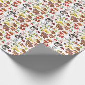 包装紙 – 森林動物 (角)