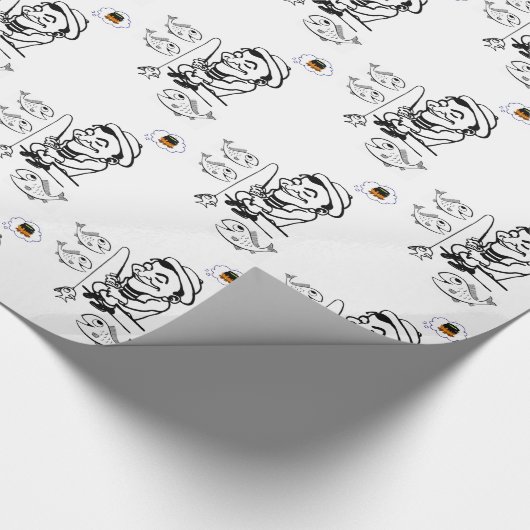 包装紙 漁師 (角)