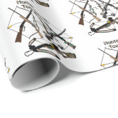 包装紙、狩り、贈り物 ラッピングペーパー (ロールコーナー)