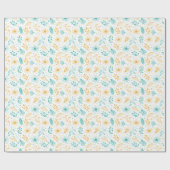 包装紙 – 自然のフローラ (フラット)