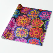 包装紙 – 花01 (アンロールド)