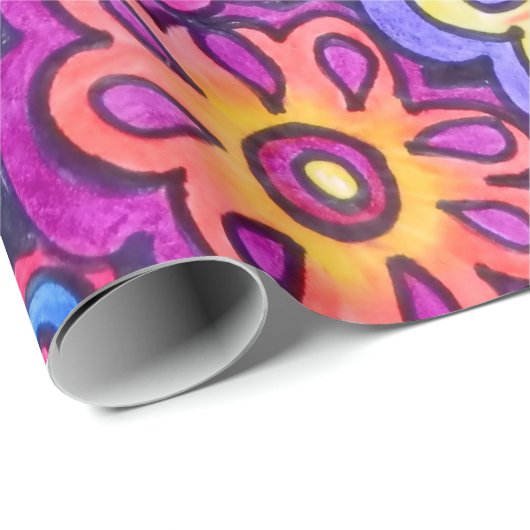 包装紙 – 花01 (ロールコーナー)