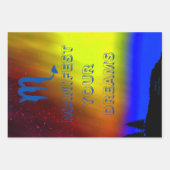 包装紙-蠍座 – 夢を見せる ラッピングペーパーシート (正面3)