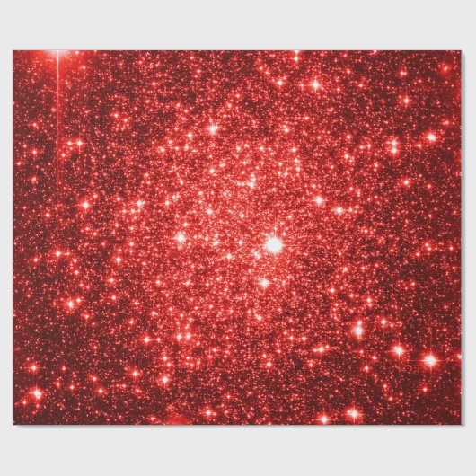 包装紙 赤い星 (フラット)