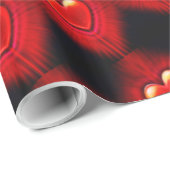 包装紙。 赤く及び黒いハートのデザインgiftwrap. ラッピングペーパー (ロールコーナー)