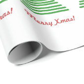 包装紙- Merry Christmas tree ラッピングペーパー (ロールコーナー)