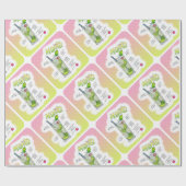 包装紙- MOJITOのレシピのカクテルの芸術 ラッピングペーパー (フラット)