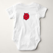 化いけな物 ベビーボディスーツ (裏面)