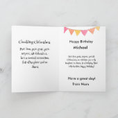 化おもしろい物の犬：チャックチワワ誕生日 サンキューカード (内部)